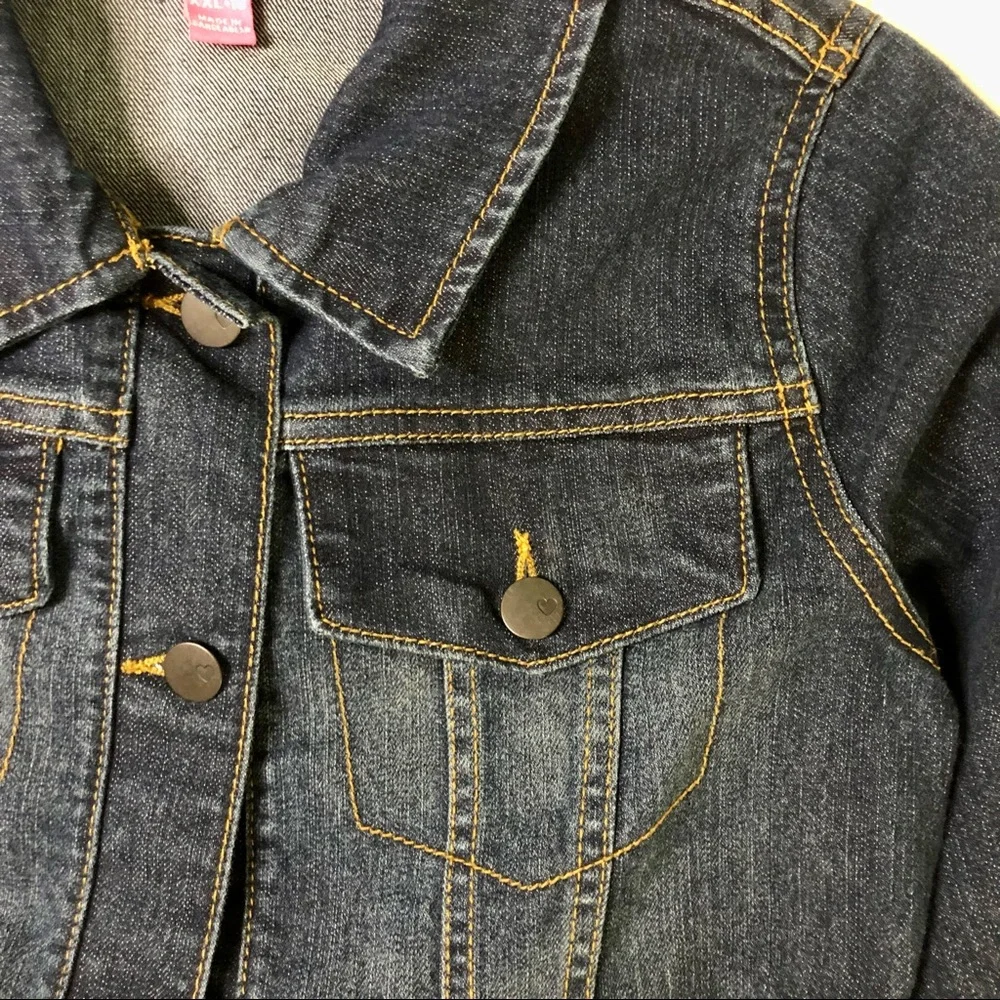 CHILDREN’S PLACE Jacket KIDS XXL Denim Jean Jacket - Picture 5 of 6